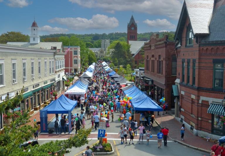 Winchester Town Day festival on Main Street